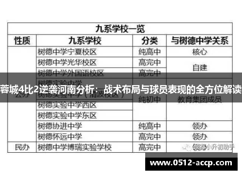蓉城4比2逆袭河南分析:战术布局与球员表现的全方位解读